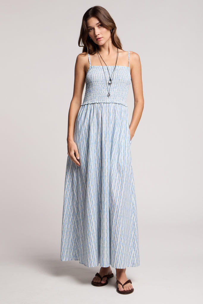 Velvet By Graham & Spencer Senara Maxi Dress - Blue / Denim Velvet By Graham & Spencer Senara Maxi Dress - Blue / Denim