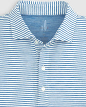 Load image into Gallery viewer, Johnnie O Seymour Striped Featherweight Polo
