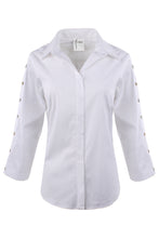 Load image into Gallery viewer, Finley Solid Silky Poplin Bianchi Shirt
