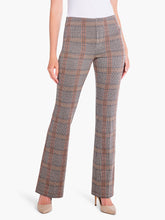 Load image into Gallery viewer, Nic + Zoe Sketched Plaid Bootcut Pant
