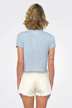 Load image into Gallery viewer, Velvet Linen Knit Amber Tee
