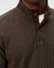 Load image into Gallery viewer, Johnnie-O Cotton Blend Herringbone Henley

