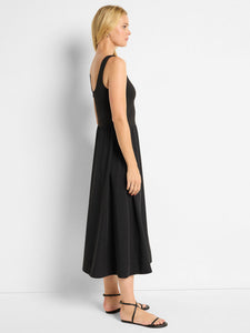 Nic + Zoe Tech Stretch Mixed Media Dress