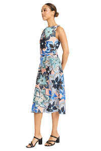 Maggy London Printed Charmuse Dress