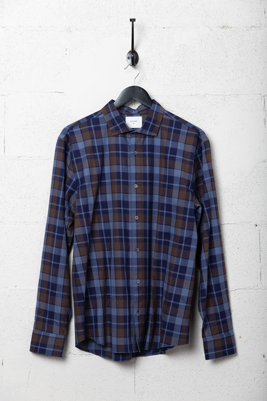 Billy Reid Bold Plaid Hutcheson Sport Shirt