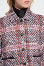 Load image into Gallery viewer, Lysse Romina Cropped Tweed Jacket
