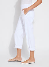 Load image into Gallery viewer, Lysse Winslet Cuffed Barrel Crop Denim
