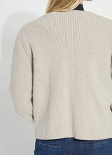 Load image into Gallery viewer, Lysse Ravenna Peplum Knitted Cardigan
