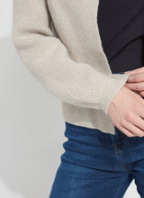 Load image into Gallery viewer, Lysse Ravenna Peplum Knitted Cardigan
