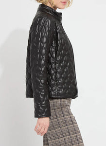Lysse Aurelle Quilted Vegan Leather Jacket