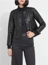 Load image into Gallery viewer, Lysse Agnes Quilted Vegan Leather Jacket
