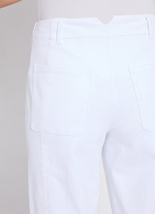 Lysse Winslet Cuffed Barrel Crop Denim