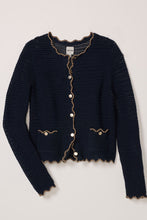 Load image into Gallery viewer, Nic + Zoe Trimmed Mesh Cardigan
