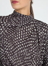 Load image into Gallery viewer, Lysse Topacio Embellished High Neck Blouse
