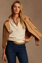 Load image into Gallery viewer, Nic + Zoe Mixed Media Moto Jacket
