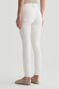 AG High-Rise Slim Straight Leg Cloud Soft Denim