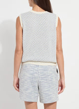Load image into Gallery viewer, Lysse Claire Textured Mesh Sweater Shell
