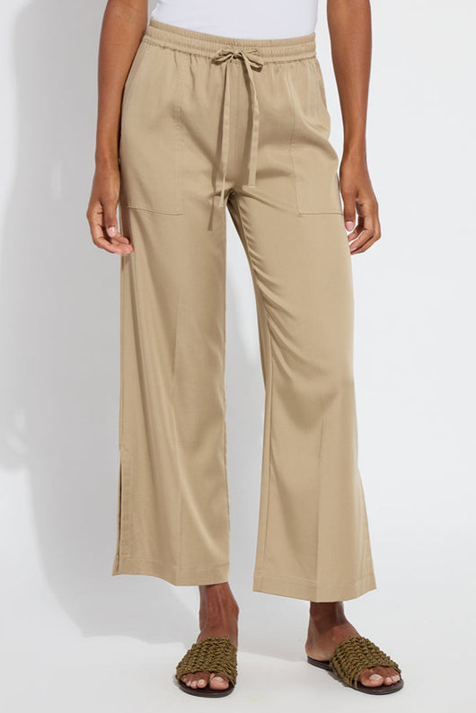 Lysse Zena Drawstring Ankle Wide Leg Pant