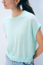 Load image into Gallery viewer, White &amp; Warren Linen Blend T Shirt
