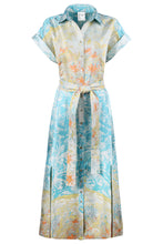 Load image into Gallery viewer, Finley Long Chantal Tropical Jacquard Dress
