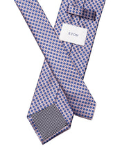 Load image into Gallery viewer, Eton Squared Motif Woven Tie

