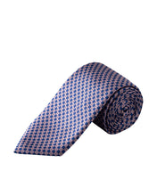 Load image into Gallery viewer, Eton Squared Motif Woven Tie
