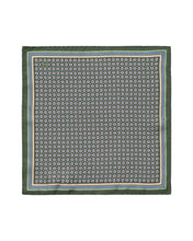Load image into Gallery viewer, Eton Medallion Silk Twill Pocket Square
