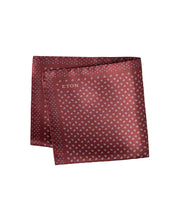 Load image into Gallery viewer, Eton Micro Squared Silk Twill Pocket Square
