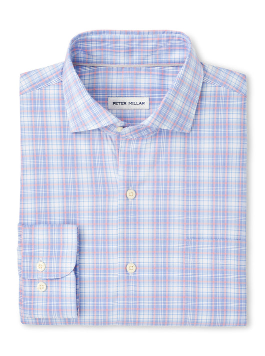 Peter Millar Windermere Crown Lite Cotton-Stretch Sport Shirt