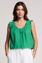 Load image into Gallery viewer, Velvet Tana Woven Linen Tank
