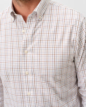 Load image into Gallery viewer, Johnnie-O Sandlewood Pane Twill Sport Shirt
