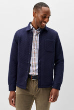 Load image into Gallery viewer, Johnnie-O Stowe Quilt Shacket
