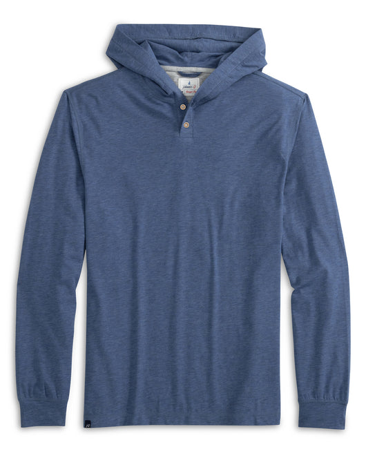 Johnnie O Woodley 2 Button Hooded Pullover