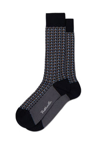 Pantherella Randolph Box Jacquard Socks