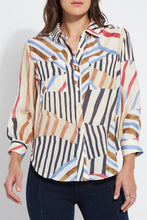 Load image into Gallery viewer, Lysse Yesenia Roll Tab Utility Shirt
