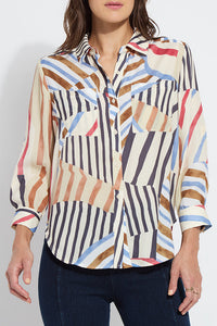 Lysse Yesenia Roll Tab Utility Shirt