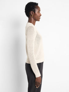 Nic + Zoe Zip Front Mesh Cardigan