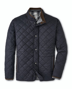 Peter Millar Suffolk Quilted Travel Coat
