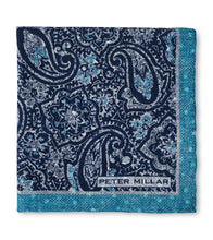 Load image into Gallery viewer, Peter Millar Alluvial Paisley Pocket Square
