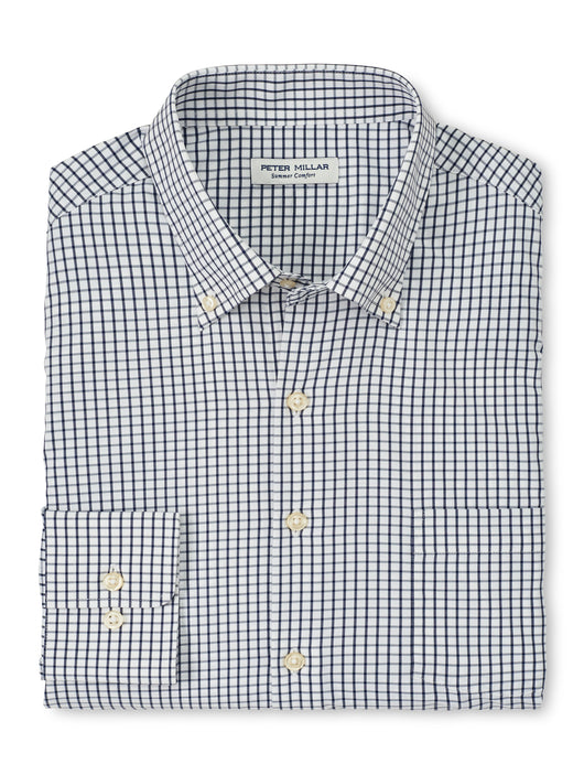 Peter Millar Hanford Performance Twill Sport Shirt
