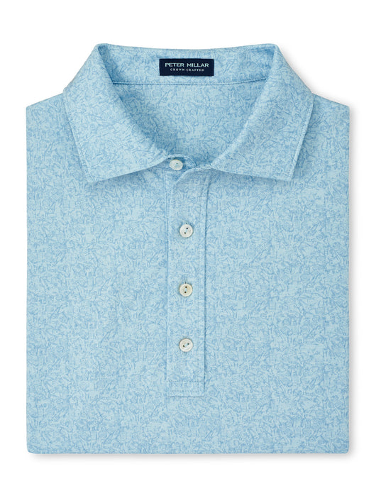 Peter Millar Clean Shaven Performance Jersey Polo