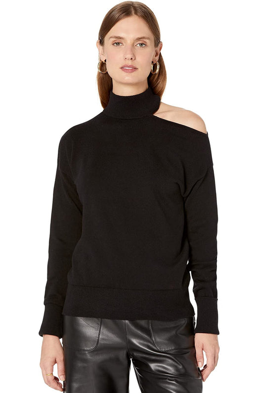 Elliott Lauren Black Magic Cold Shoulder Sweater