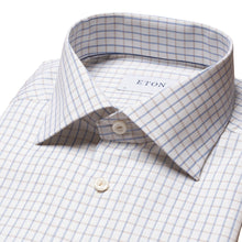 Load image into Gallery viewer, Eton Three Color Check Dress Shirt

