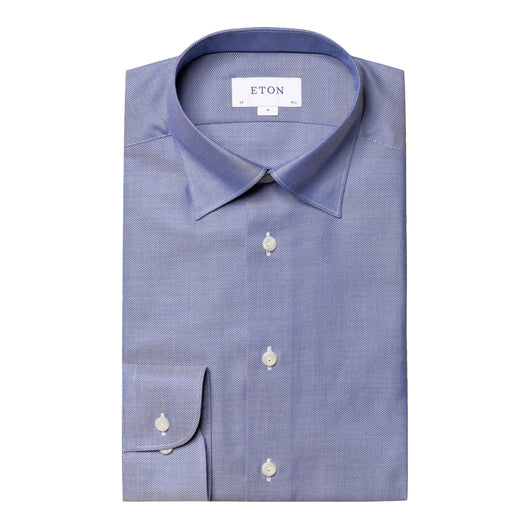 Eton Cotton-Lyocell Stretch Dress Shirt