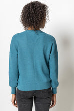 Load image into Gallery viewer, Lilla P Easy Button Henley Sweater
