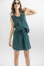 Load image into Gallery viewer, Lilla P Gauze Sleeveless Top w Slits
