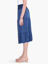 Load image into Gallery viewer, Nic + Zoe Soft Drape Tiered Skirt
