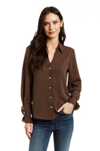 Load image into Gallery viewer, Drew Marlene Cuff Detail Blouse
