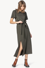 Load image into Gallery viewer, Lilla P Jersey Flutter Sleeve Dress
