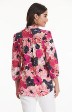 Load image into Gallery viewer, Tyler Boe Maggie Silk Watercolor Floral Blouse
